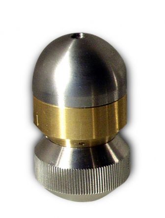 Сопло для прочистки труб реактивно-роторное D30mm INOX - OERTZEN сопло RocketTurbo 065 3/8f