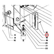 101301666 Пластина рычага рег.св.тока для MOSA MSG CHOPPER, MSG200S, MS200