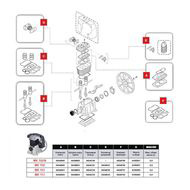 4105290 Ремкомплект фильтр в сборе (G) FINI MK 103, MK113