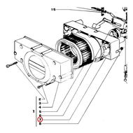 101302420 Корпус воздушного фильтра для MOSA MSG CHOPPER, MSG200S, MS200