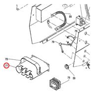 305159880 Блок конденсаторов 3х75 MOSA