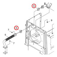 V104-001740, V104001740 Прокладка / GASKET Shindaiwa DGW500