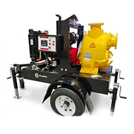 Дизельная мотопомпа ET-PUMPS JD6-250 G10 WPT с двигателем WEICHAI