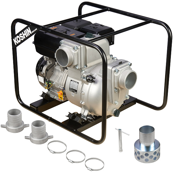 Бензиновая мотопомпа для сильно-загрязненной воды Koshin KTZ-100X Бензиновая мотопомпа для сильно-загрязненной воды Koshin KTZ-100X