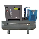 Винтовой компрессор на ресивере с осушителем DALI CrossAir CA11-10RA-500DRY