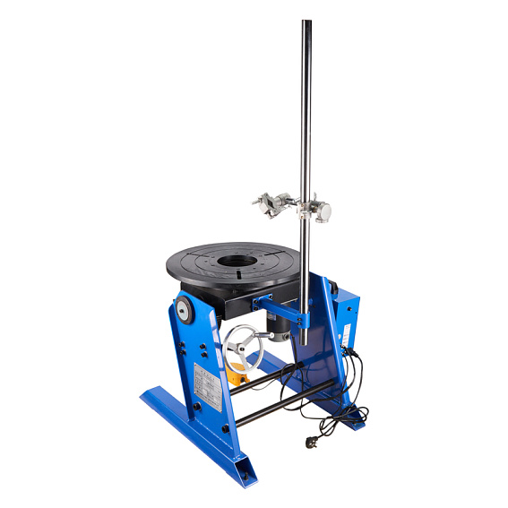 Позиционер с поворотным столом BW1-3 на 300 кг с держателем горелки Позиционер с поворотным столом BW1-3 на 300 кг с держателем горелки