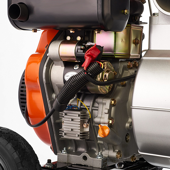 Дизельная мотопомпа для сильно загрязненных вод Meran MPD401T Дизельная мотопомпа для сильно загрязненных вод Meran MPD401T