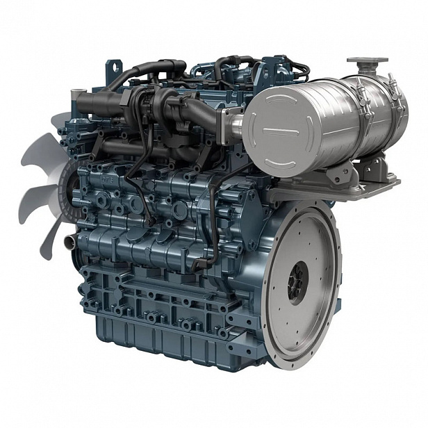 Двигатель дизельный Kubota V3800DI-T