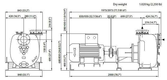 Самовсасывающий грязевой электронасос Varisco JE 6-400 G11 ST40 BASE Самовсасывающий грязевой электронасос Varisco JE 6-400 G11 ST40 BASE