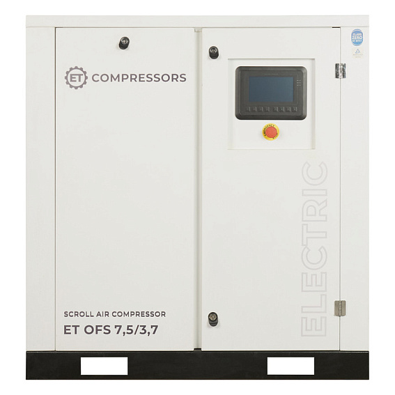 Спиральный безмасляный компрессор ET OFS 7.5/3.7-10