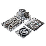 9434B07 Ремонтный комплект шатунно-порш. групп и прокладок (B) компрессора FINI BK 120