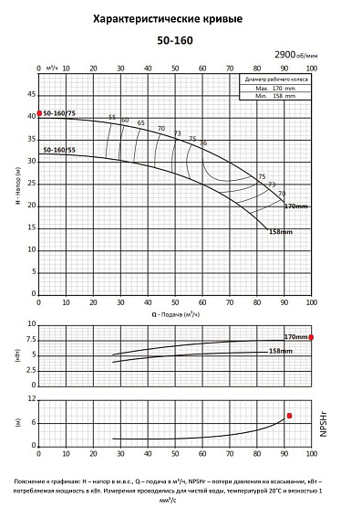 Консольно-моноблочный фланцевый насос PURITY PSTC 50-160/75 (N) Консольно-моноблочный фланцевый насос PURITY PSTC 50-160/75 (N)