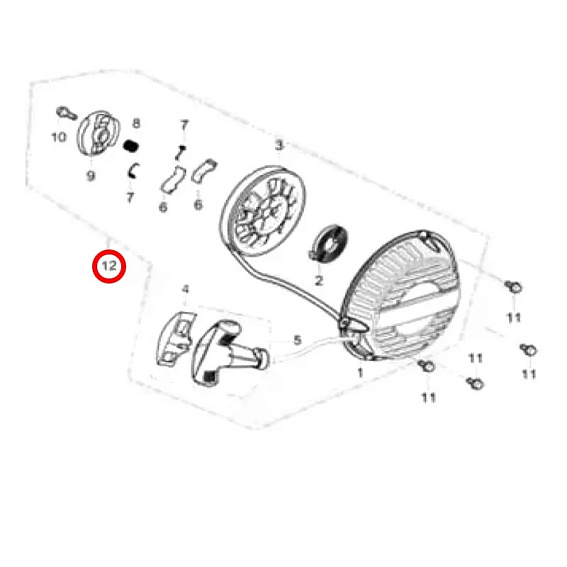 1000052 Стартер K-180 KOSHIN 1000052 Стартер K-180 KOSHIN