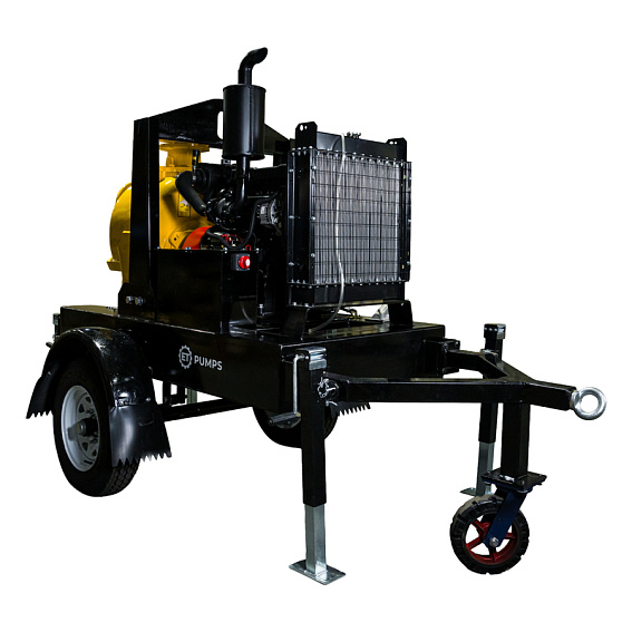 Дизельная мотопомпа ET-PUMPS JD6-250 G10 WPT с двигателем WEICHAI Дизельная мотопомпа ET-PUMPS JD6-250 G10 WPT с двигателем WEICHAI