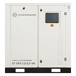 Спиральный безмасляный компрессор ET OFS 7.5/3.7-08 belt