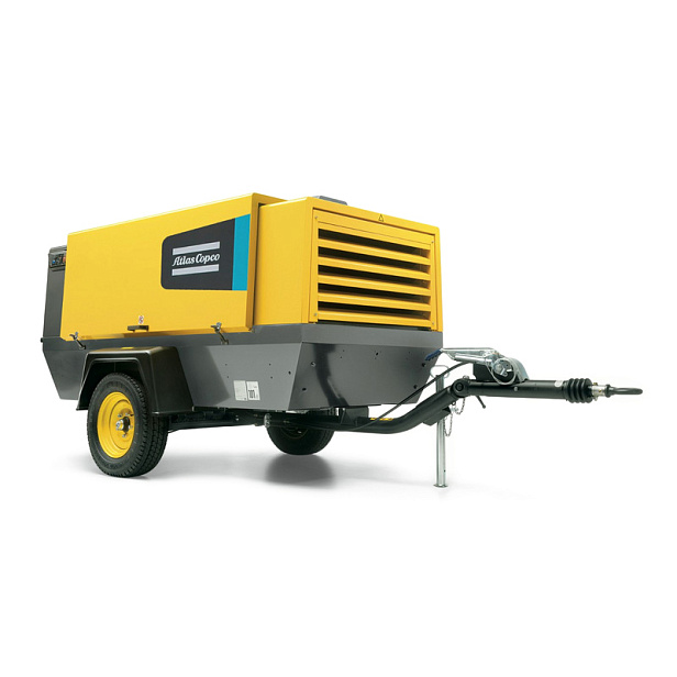 Дизельный винтовой компрессор Atlas Copco XAHS 186Dd на шасси