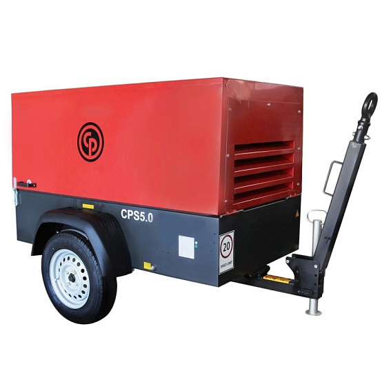 Винтовой дизельный компрессор Chicago Pneumatic CPS 5.0 на шасси Винтовой дизельный компрессор Chicago Pneumatic CPS 5.0 на шасси