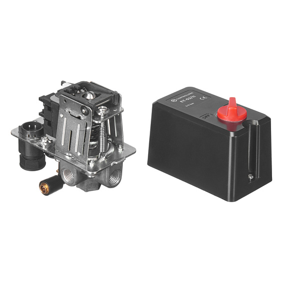 Реле давления компресссора ET-02/11 A1 3-11bar 1х1/4”f+3x1/4”f Реле давления компресссора ET-02/11 A1 3-11bar 1х1/4”f+3x1/4”f