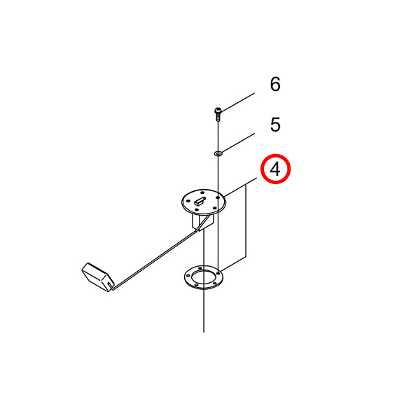 E325-000100, E325000100 Датчик уровня топлива / FUEL GUAGE Shindaiwa DGW500 E325-000100, E325000100 Датчик уровня топлива / FUEL GUAGE Shindaiwa DGW500
