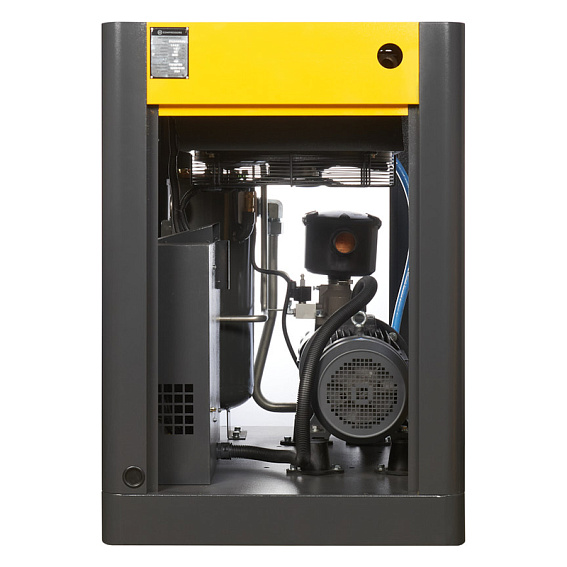 Мощность двигателя, кВт;Давление, атм;Объем ресивера, литров;Производительность, л/мин;Наличие осушителя;Тип привода;Наличие частотного преобразователя;Применение;Напряжение питания, В;Габариты (ДхШхВ), мм;Гарантия, месяцев;Масляный/Безмасляный;Страна производства;Наличие ресивера;Серия Винтовой компрессор ET-Compressors SL 22-16 VS PM (IP55) с частотным регулированием производительности и двигателем на постоянных магнитах