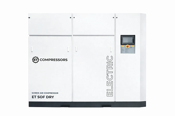 Винтовой компрессор ET SOF Dry 250-08 VS PM (IP55)