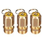 Клапан предохранительный 1,8 бар 1/2" Air Tek с кольцом ручного сброса VS1201.8A