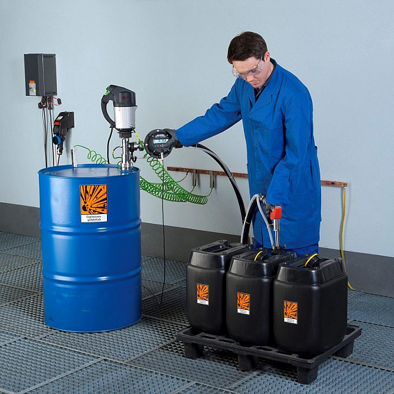 Бочковые насосы FLUX - Серии F/FP 424 без уплотнения вала Бочковые насосы FLUX - Серии F/FP 424 без уплотнения вала