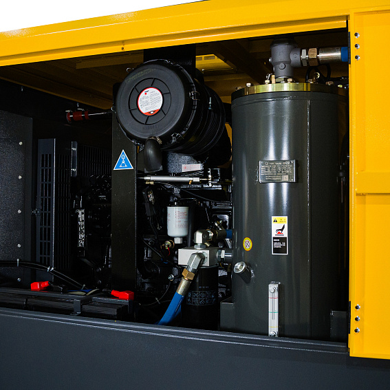 Дизельный винтовой компрессор ET-Compressors ET SDN 550T-15 на шасси Дизельный винтовой компрессор ET-Compressors ET SDN 550T-15 на шасси
