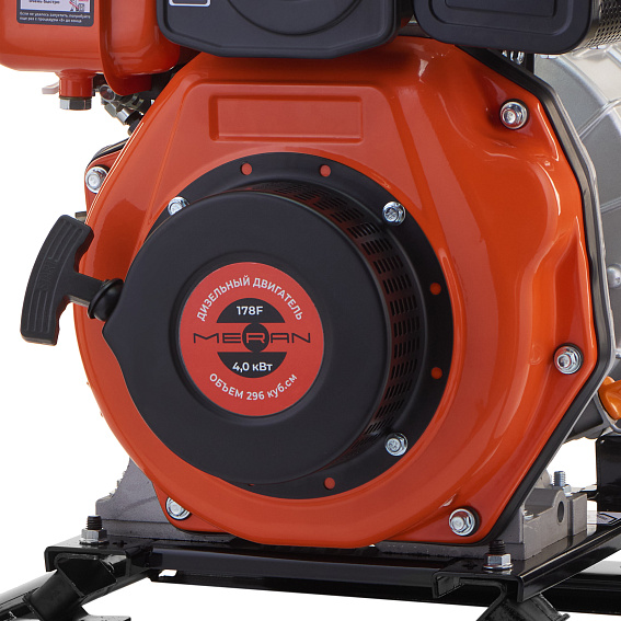 Дизельная мотопомпа для средне загрязненных вод Meran MPD301ST Дизельная мотопомпа для средне загрязненных вод Meran MPD301ST