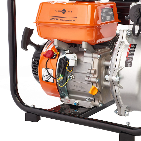 Бензиновая высоконапорная мотопомпа Meran MPG211H Бензиновая высоконапорная мотопомпа Meran MPG211H
