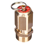 Клапан предохранительный 8 бар 1/2" Air Tek с кольцом ручного сброса VS1208A