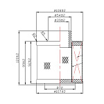 ET-Filters ETA-1112041 (аналог MANN C1131) Фильтр воздушный