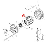 M106-000580, M106000580 Статор / STATOR Shindaiwa DGW500