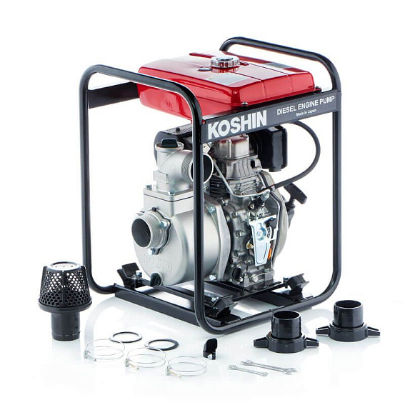 Дизельная мотопомпа для загрязненных вод Koshin SEY-80D Дизельная мотопомпа для загрязненных вод Koshin SEY-80D