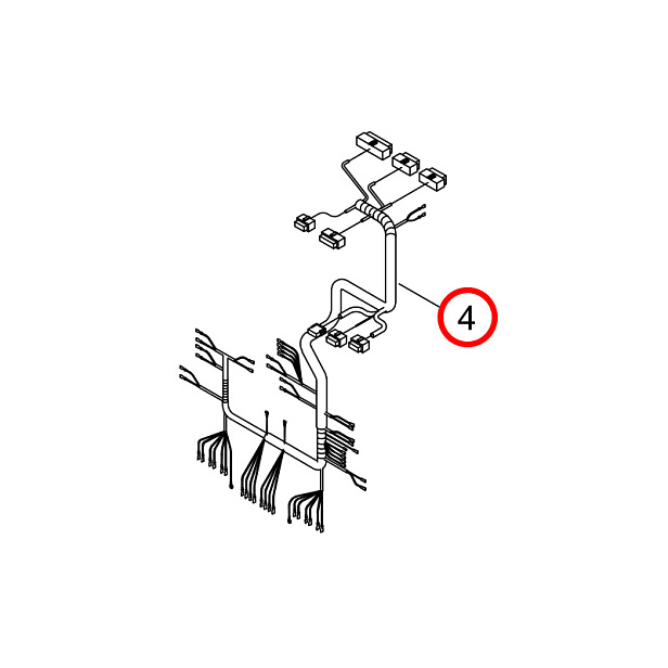 G362-000241, G362000241 Комплект проводов / HARNESS,WIRE Shindaiwa DGW500