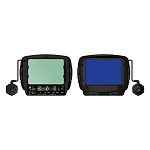 Сварочная маска с автоматическим светофильтром (АСФ) Хамелеон Tecmen ADF 950D-G (внешняя кнопка зачистки)