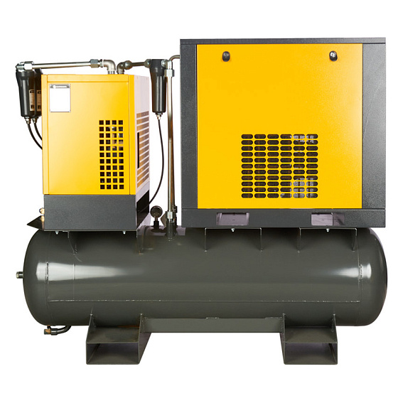 Винтовой компрессор ET-Compressors SL 7,5-10-250 D VS PM ES (IP23) на ресивере с осушителем Винтовой компрессор ET-Compressors SL 7,5-10-250 D VS PM ES (IP23) на ресивере с осушителем