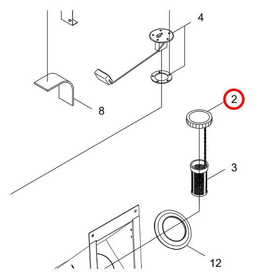 E111-000110, E111000110 Крышка топливного бака / TANK CAP Shindaiwa DGW500 E111-000110, E111000110 Крышка топливного бака / TANK CAP Shindaiwa DGW500