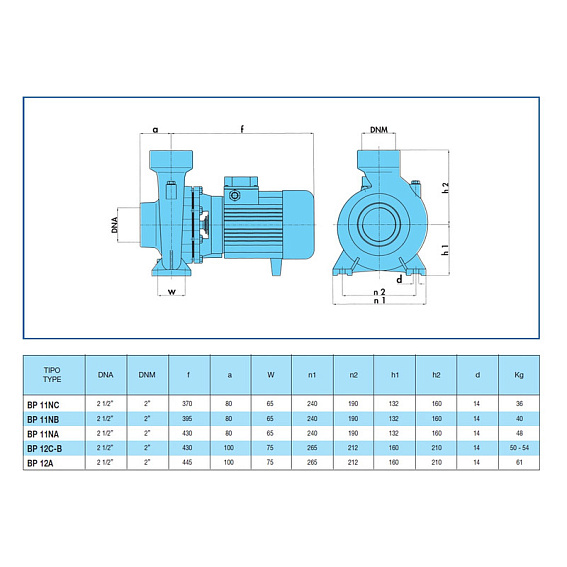 Наcосный агрегат моноблочный резьбовой SAER BP 12C 400V Наcосный агрегат моноблочный резьбовой SAER BP 12C 400V