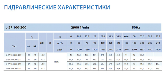 Циркуляционный насос In-Line SAER L-2P 100-200-207 Циркуляционный насос In-Line SAER L-2P 100-200-207