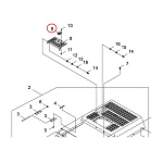 C390-000050, C390000050 Замок / LATCH Shindaiwa DGW500