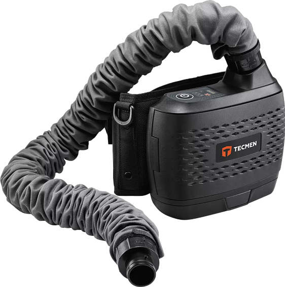 Сварочная маска с автоматическим светофильтром и подачей воздуха Tecmen 815S с PAPR (внешняя кнопка зачистки) Сварочная маска с автоматическим светофильтром и подачей воздуха Tecmen 815S с PAPR (внешняя кнопка зачистки)