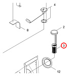 K329-000040, K329000040 Фильтр сетка топливного бака / STRAINER Shindaiwa DGW500