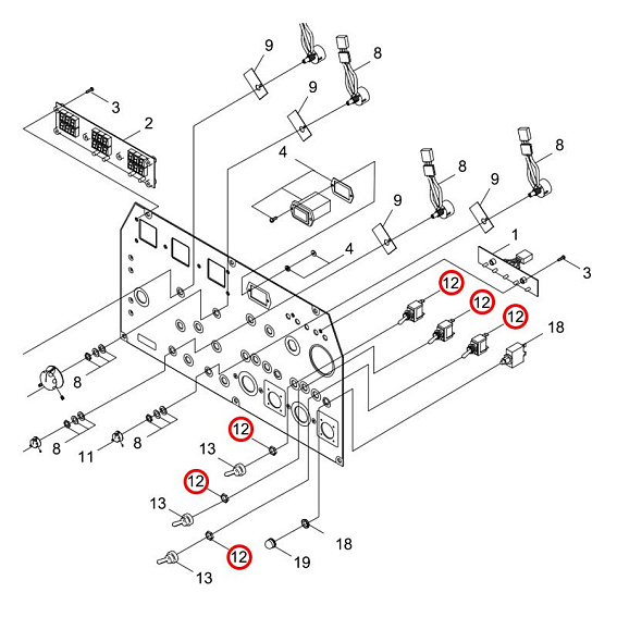 A045 -000510, A045000510, A040-00770, A045000770 переключатель тока постов / TOGGLE SWITCH Shindaiwa DGW400, DGW500 A045 -000510, A045000510, A040-00770, A045000770 переключатель тока постов / TOGGLE SWITCH Shindaiwa DGW400, DGW500