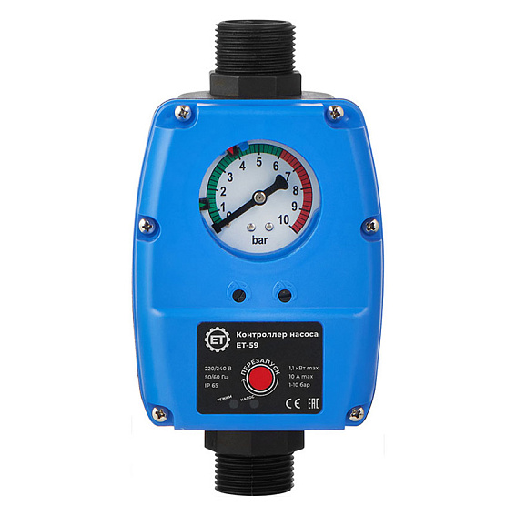 Реле давления контроллер насоса ET-59/10 Реле давления контроллер насоса ET-59/10