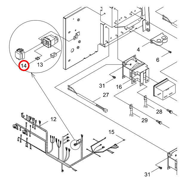 G350-000400, G350000400 Предохранитель / FUSE Shindaiwa DGW500