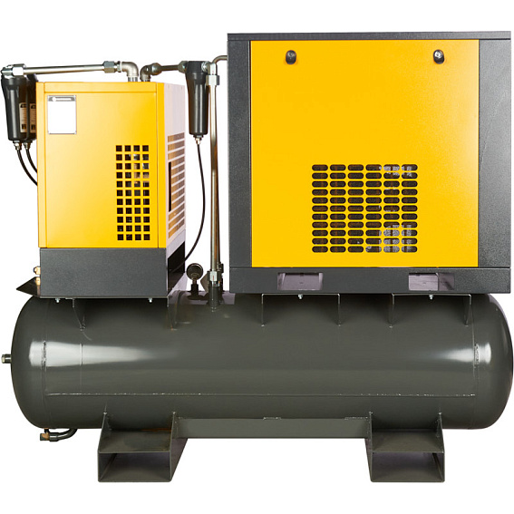 Винтовой компрессор ET SL 7,5-08-250 ES (IP55) Винтовой компрессор ET-Compressors SL 7,5-08-250 ES (IP55) с ресивером и осушителем