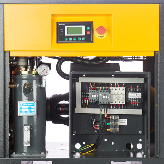 Винтовой компрессор ET SL 7,5-08-250 ES (IP55) Винтовой компрессор ET-Compressors SL 7,5-08-250 ES (IP55) с ресивером и осушителем