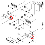 A471-000410, A471000410 Пластина / STACK PLATE Shindaiwa DGW400, DGW500