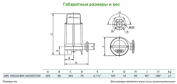 Насос с режущим механизмом Zenit GRS 100/2/G40H A0CM5 NC Q TCDGT E-SICM 10 Насос с режущим механизмом Zenit GRS 100/2/G40H A0CM5 NC Q TCDGT E-SICM 10